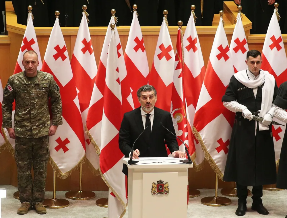 Mikheil Kavelashvili Sworn in as Georgia's President Amid Protests and Legitimacy Crisis