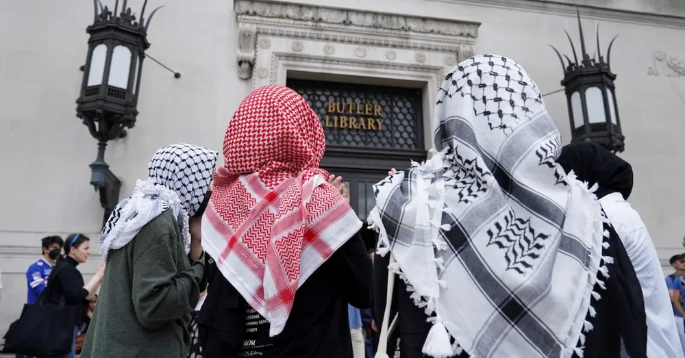 Pro-Palestinian Protesters Occupy Columbia University Library, Resulting in Arrests and Injuries