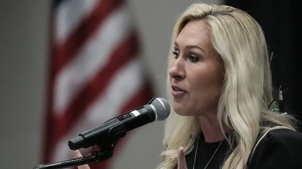 Protests Disrupt Marjorie Taylor Greene's Georgia Town Hall, Several Arrested