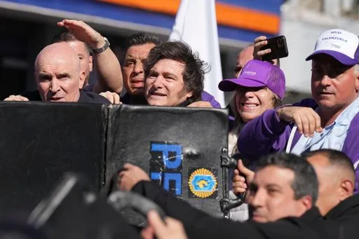 Protests Erupt as Argentina's President Milei Faces Rocks and Bottles During Campaign