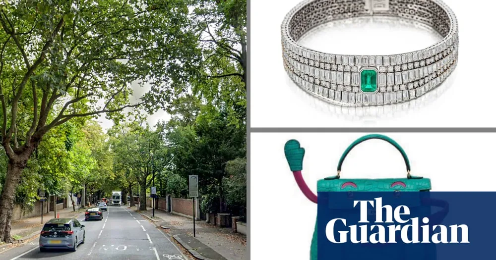 £10M Jewellery Heist at London Mansion: Burglar Entered Through Bathroom