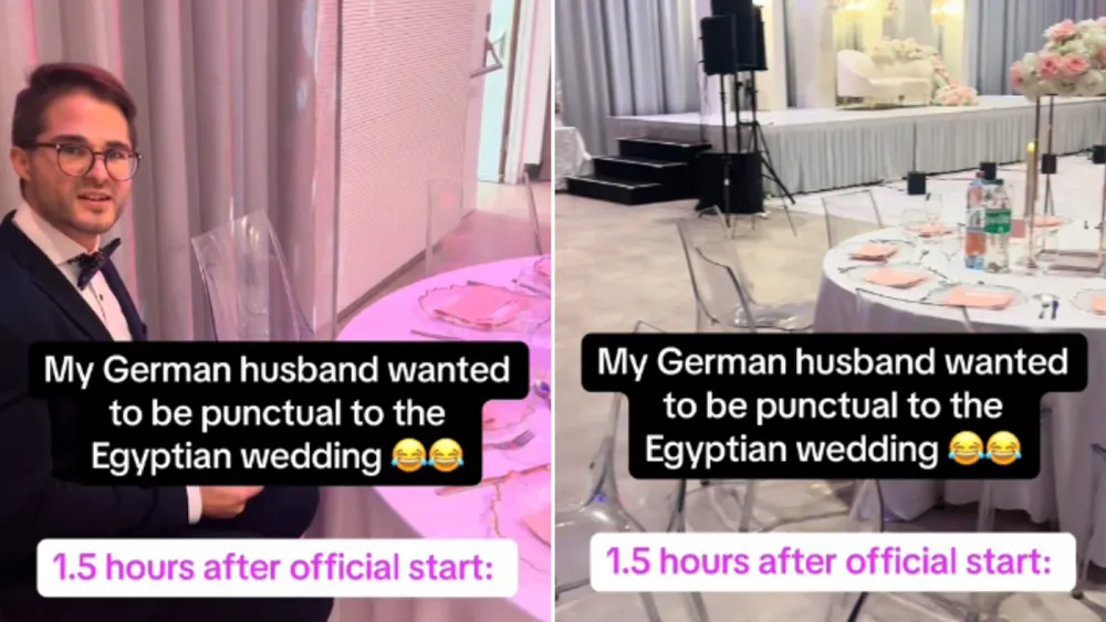 Punctual Couple's Wedding Arrival Highlights Cultural Differences in Timeliness