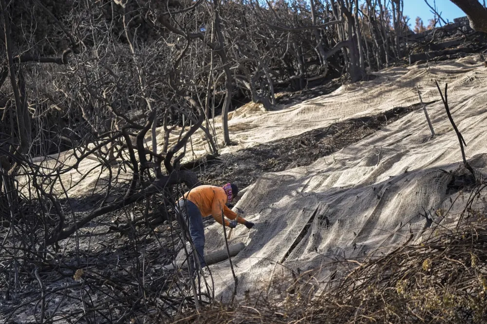 Southern California Rain Offers Firefighting Relief but Raises Toxic Ash and Mudslide Concerns