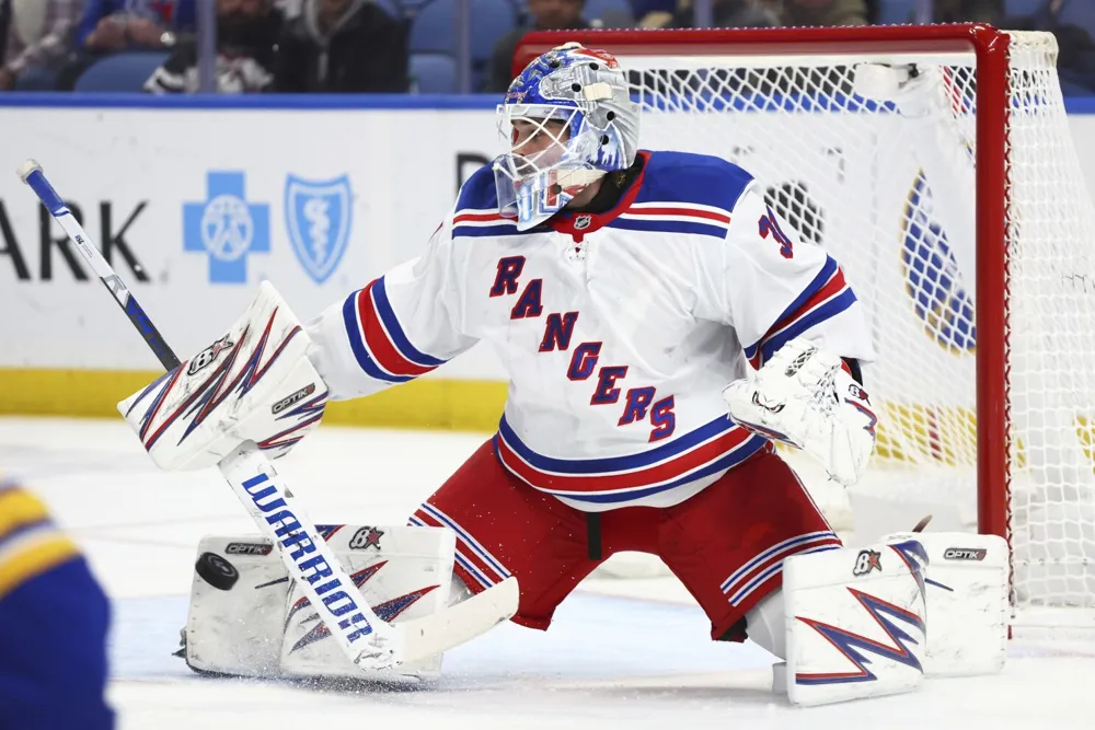 Rangers' Igor Shesterkin placed on IR due to upper-body injury