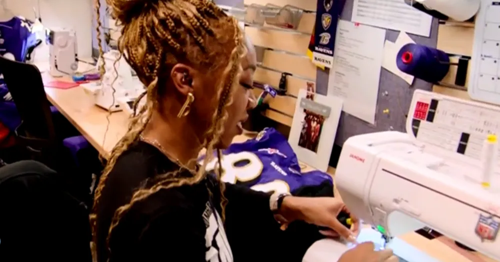 Ravens’ Seamstress Ties Broadway Experience to NFL Playoff Success