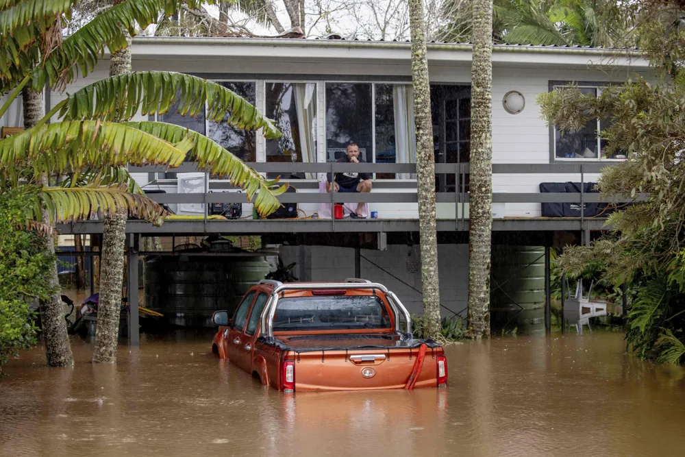 Record floods in eastern Australia leave four dead and one missing