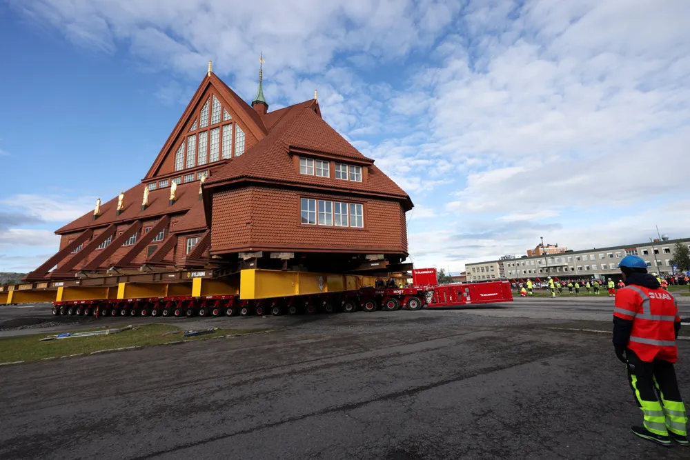 Sweden's Kiruna Church Relocates to Escape Mine Threat