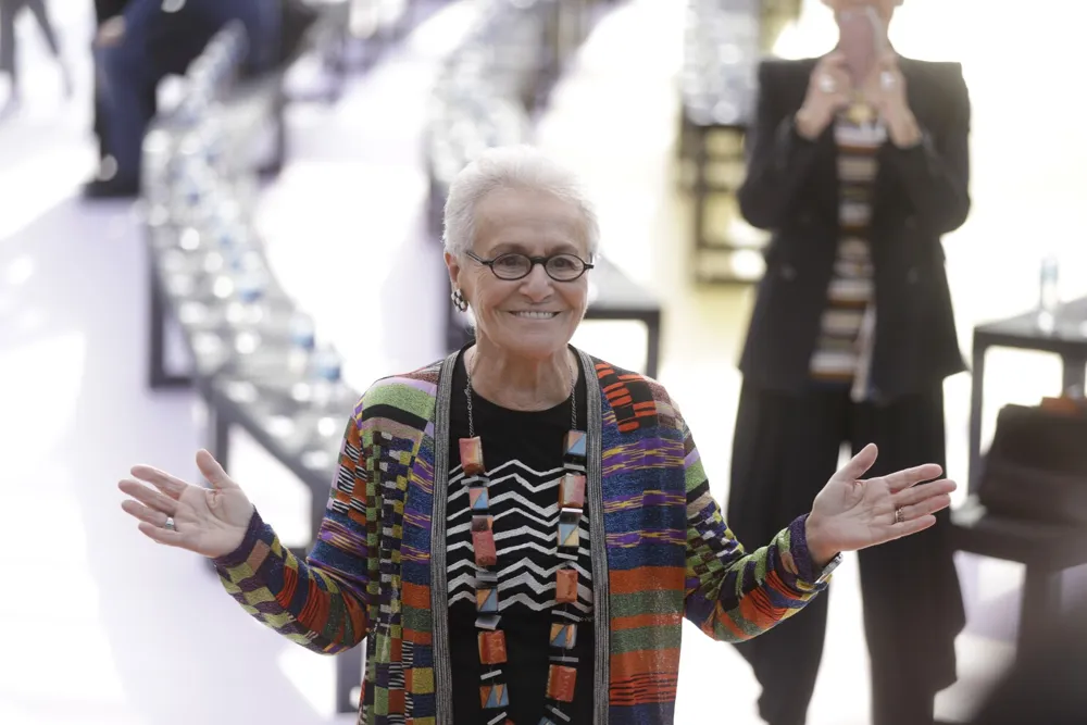 Remembering Rosita Missoni: A Pioneer of Colorful Knitwear Passes at 93