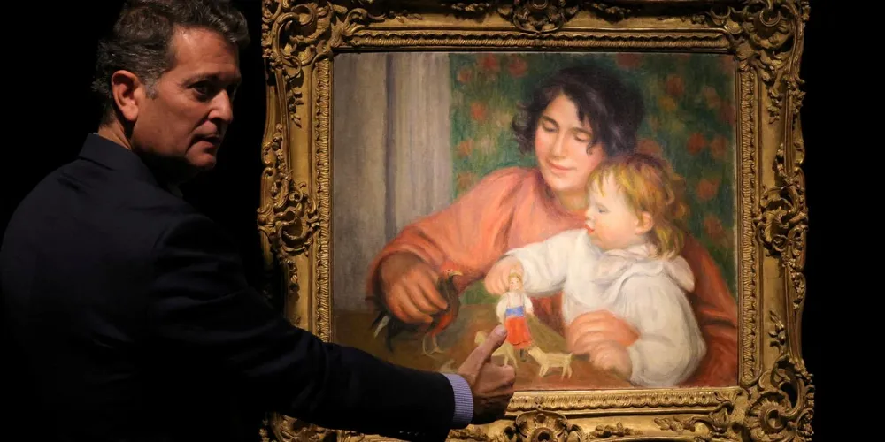 Renoir's Previously Unseen Painting of His Son Fetches €1.8 Million at Auction