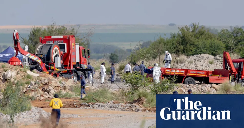 Rescue Operations Underway at Illegal Gold Mine in South Africa Amid Survival Fears