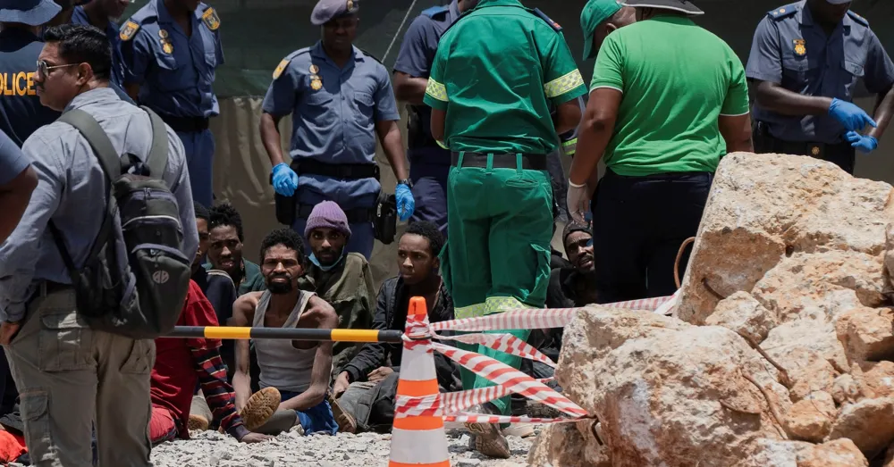 Rescue Operation at South African Gold Mine Uncovers 60 Bodies and 82 Survivors Amid Crackdown on Illegal Mining