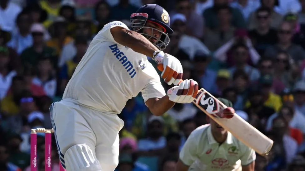 Rishabh Pant's Quickfire 61 Puts India 145 Runs Ahead in Test Against Australia