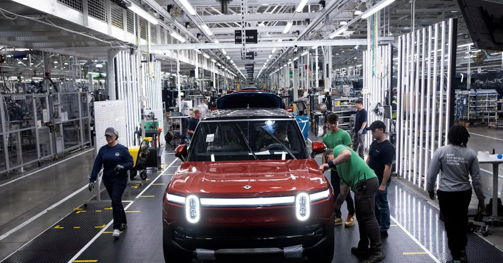 Rivian Exceeds Delivery Expectations as Component Shortage Eases