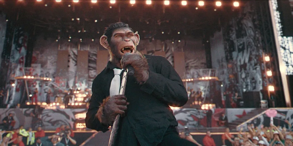 Robbie Williams' Eccentric Role as a Chimpanzee in 