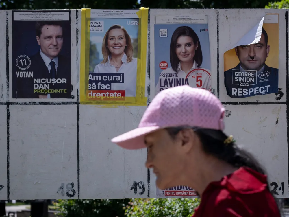 George Simion Leads First Round of Romania's Presidential Election Rerun