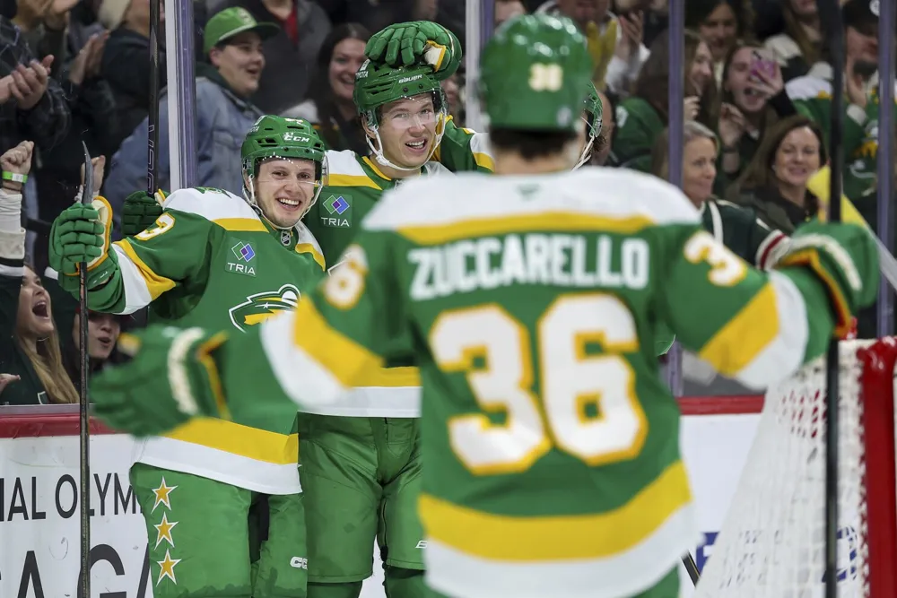 Rossi shines with two goals as Wild conquer Predators 5-3 with strong power-play performance