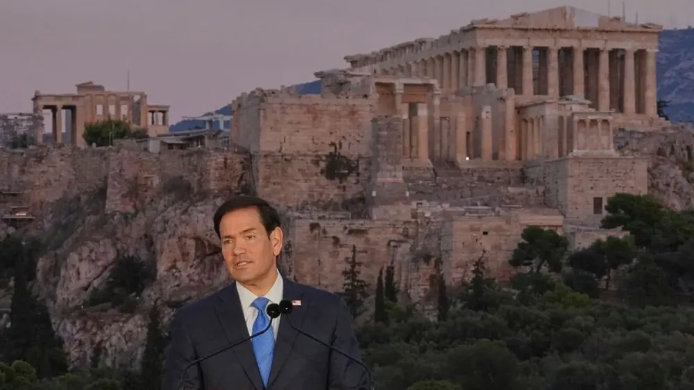 Rubio Advocates for Western Values and National Pride in Acropolis Address