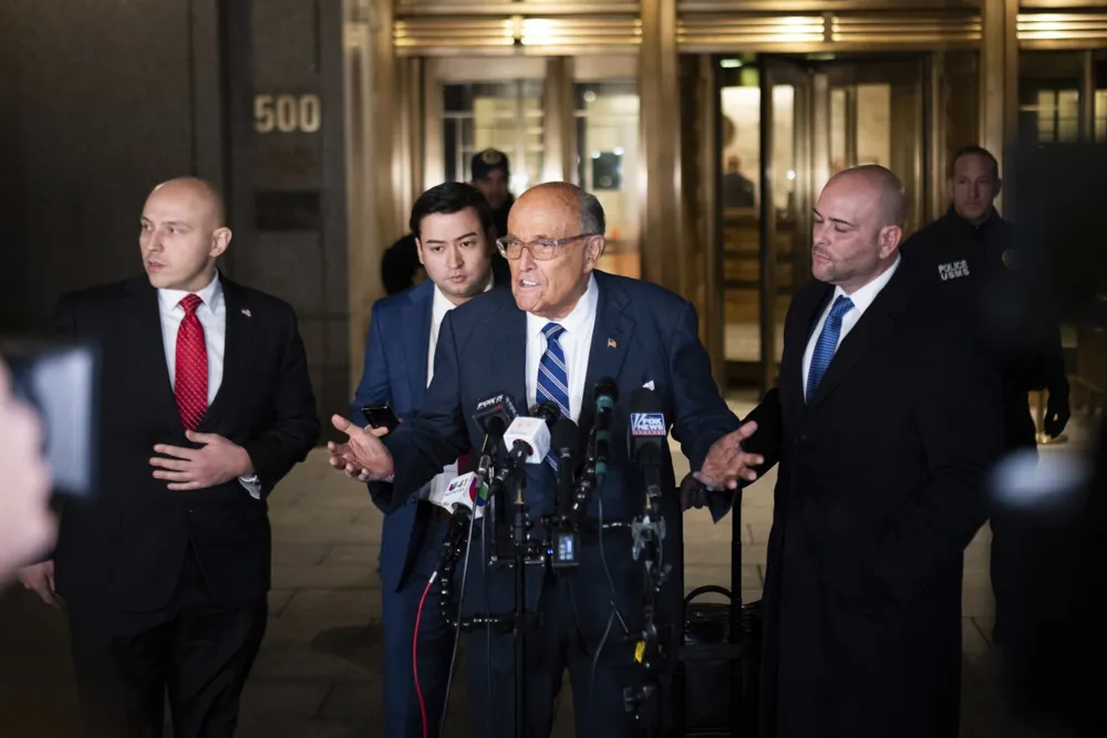 Rudy Giuliani Found in Contempt of Court Again for Defaming Georgia Election Workers