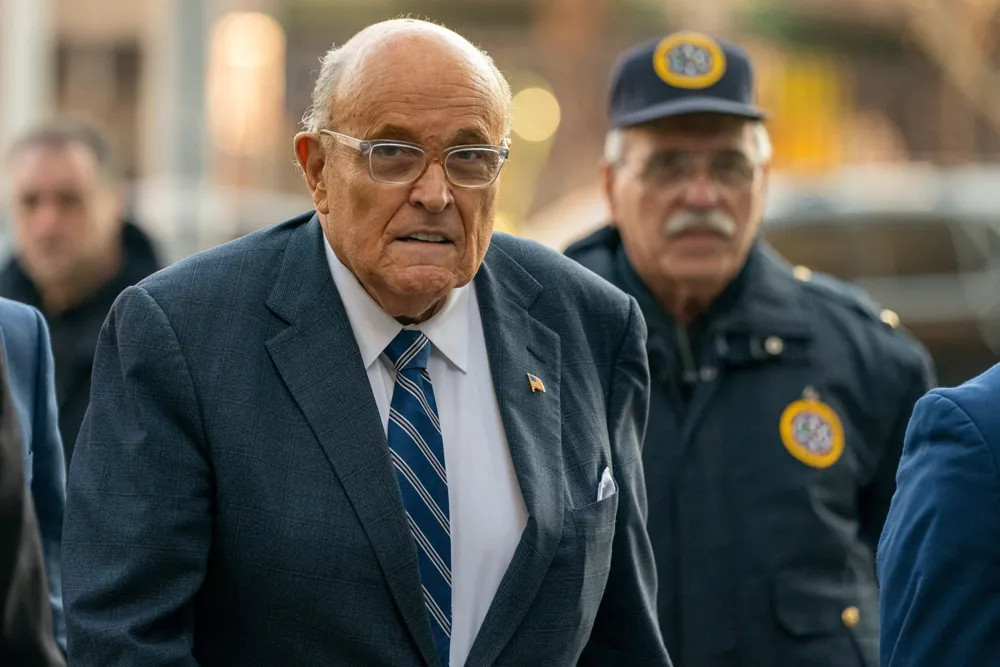 Rudy Giuliani Faces Contempt Hearing Over $148 Million Judgment in Election Workers' Case