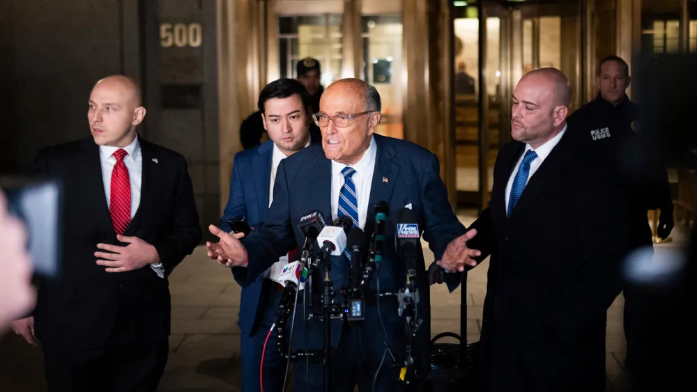 Rudy Giuliani Found in Contempt for Defamation Case Cooperation Failure