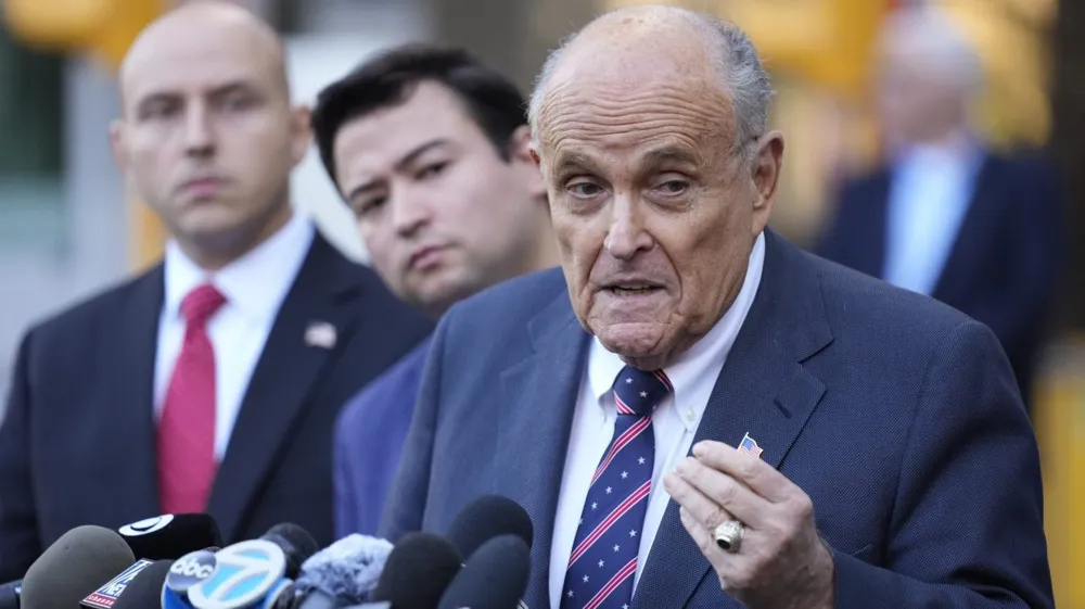 Rudy Giuliani Hospitalized After High-Speed Car Crash in New Hampshire