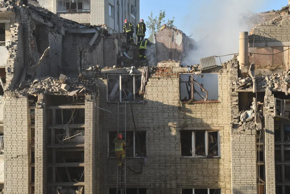 Russian missile strikes on Kyiv and across Ukraine result in civilian casualties and heightened tensions with NATO