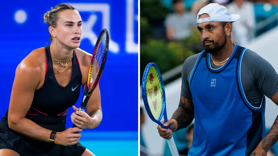 Sabalenka and Kyrgios Set for 'Battle of the Sexes' Exhibition Match in Dubai