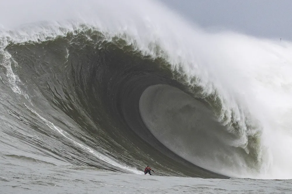 Santa Cruz Surfer May Have Surfed Record-Breaking 108-Foot Wave