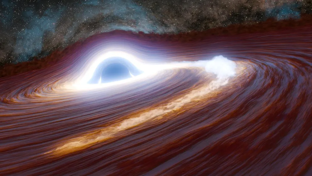 Scientists Observe Record-Breaking Flare from Distant Supermassive Black Hole