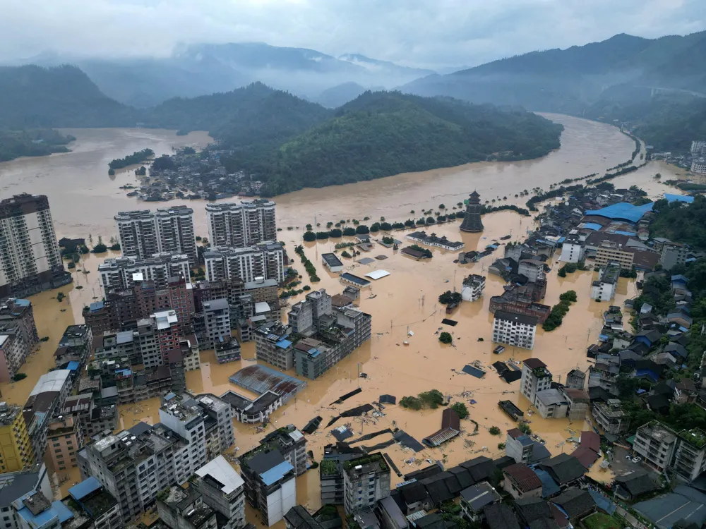 Severe Flooding Strikes Guizhou, China, Again as Heavy Rains Persist