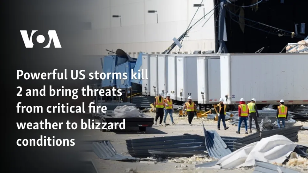 Severe Storms Across the U.S. Result in Fatalities and Major Weather Disruptions