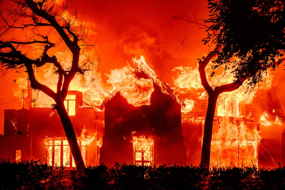 Destructive Wildfires Rage Across Los Angeles, Claim Lives and Structures