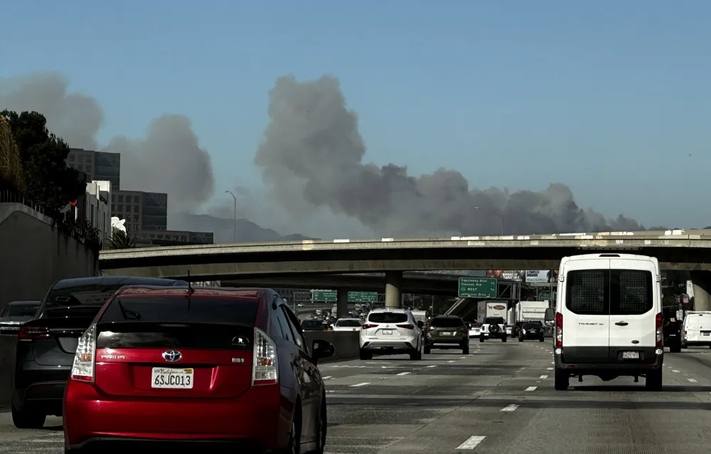 Severe Windstorm Causes Wildfires in Southern California