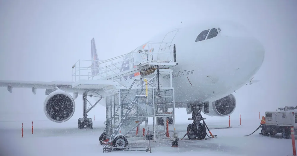 Severe winter storm disrupts U.S. travel with widespread flight and train cancellations