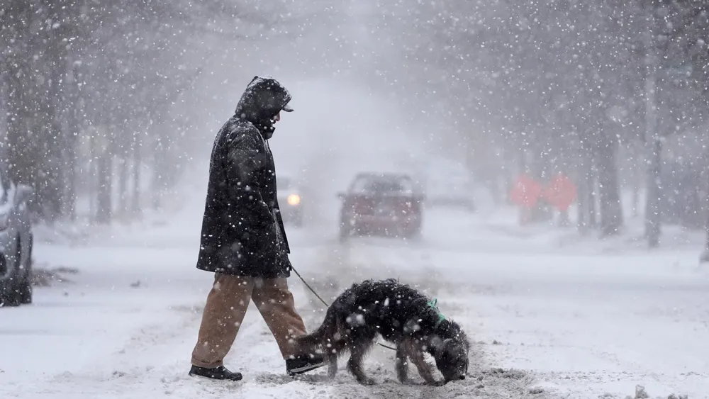 Severe Winter Storm Impacts Mid-Atlantic with Snow and Ice