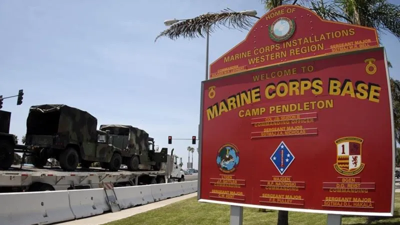 Shrapnel Strikes California Highway Patrol Vehicle During Marine Corps Demonstration
