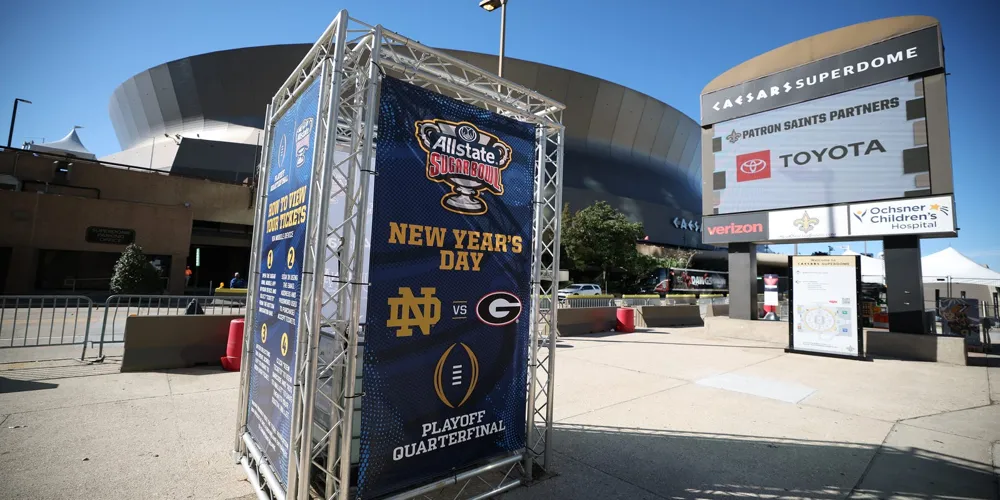 Silence at Superdome as New Year’s Sugar Bowl Is Postponed After Attack