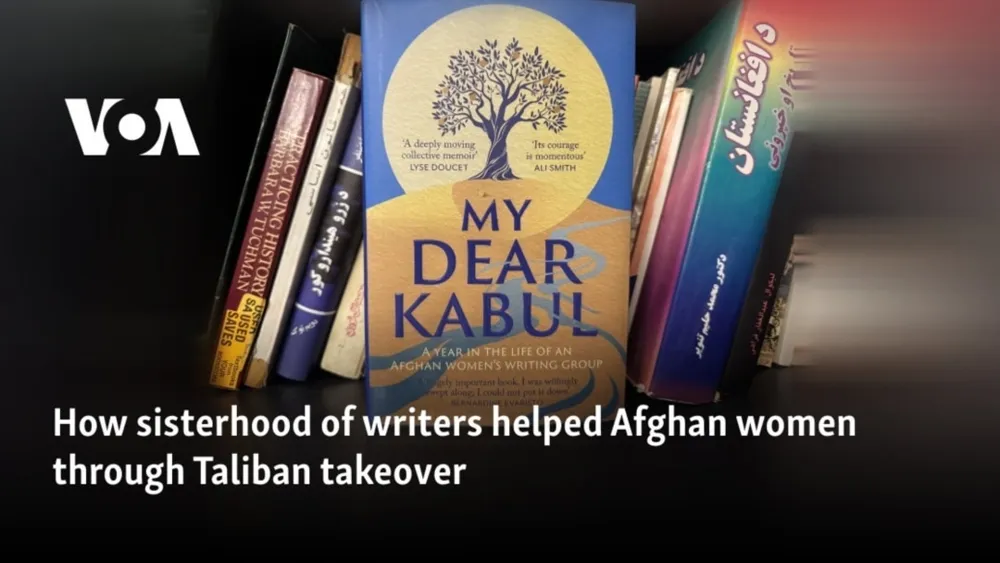 Sisterhood of Afghan Writers Supports Women Amid Taliban's Return