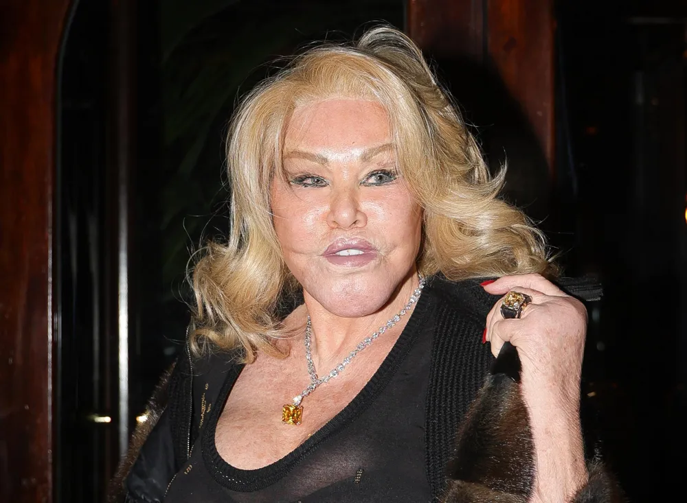 Socialite Jocelyne Wildenstein, famously known as 