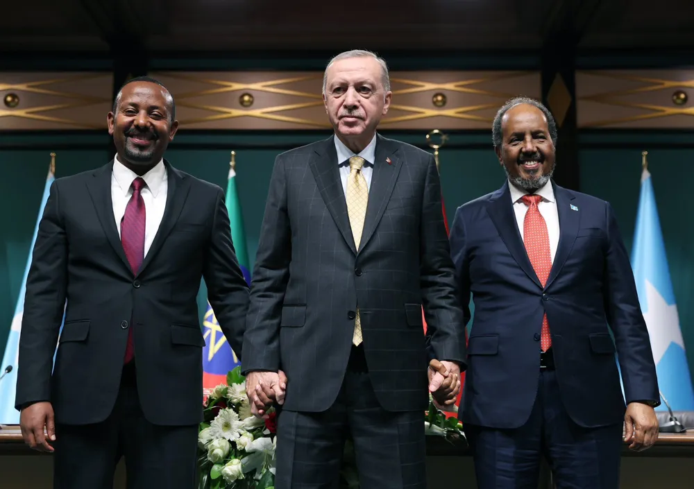 Somalia's President Visits Ethiopia to Strengthen Diplomatic Relations Amid Tensions