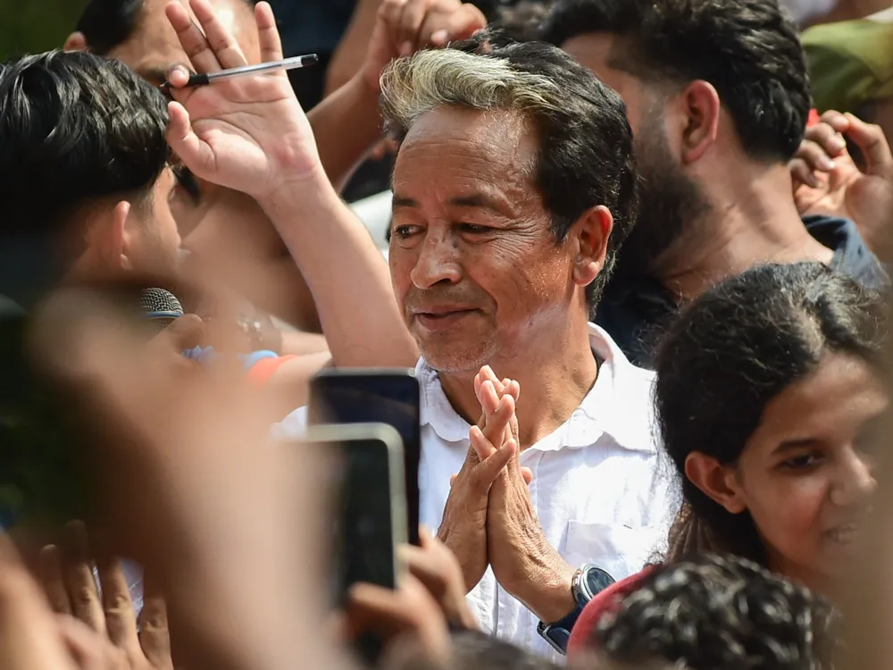 Sonam Wangchuk's Hunger Strike Leads to Forcible Hospitalization Amid Protests for Education Reform