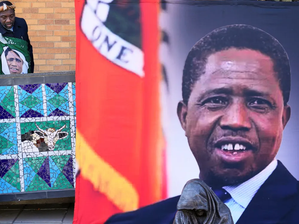 Court Orders Zambian Ex-President Edgar Lungu to Be Buried at Home Against Family Wishes
