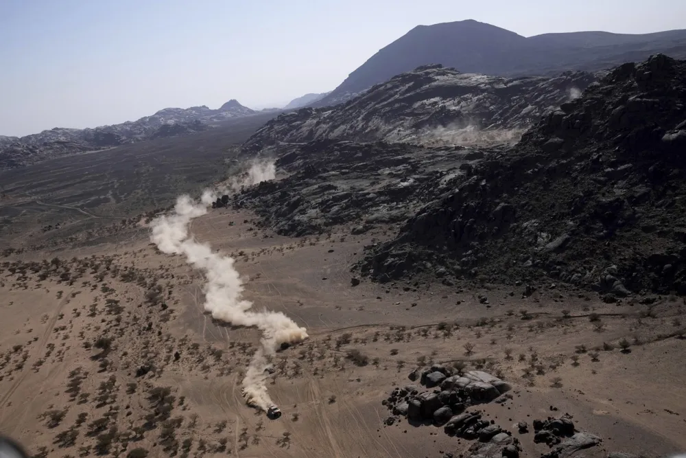 South African Saood Variawa, 19, becomes youngest driver to win a stage in Dakar Rally