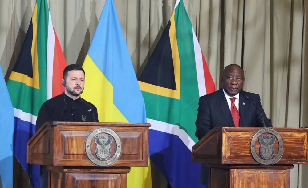 South Africa's Ramaphosa and Trump Discuss Ukraine and Bilateral Ties