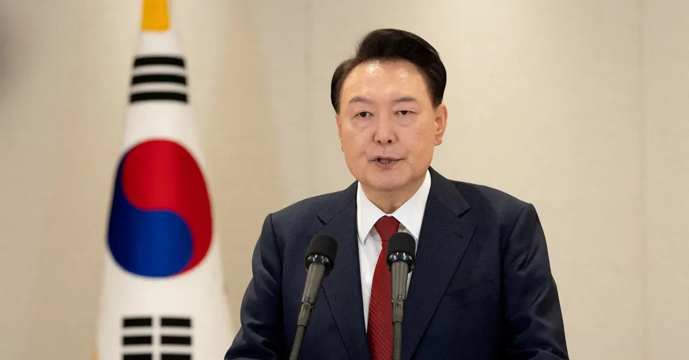 South Korean Authorities Request Arrest Warrant for Impeached President Yoon Over Martial Law Decree