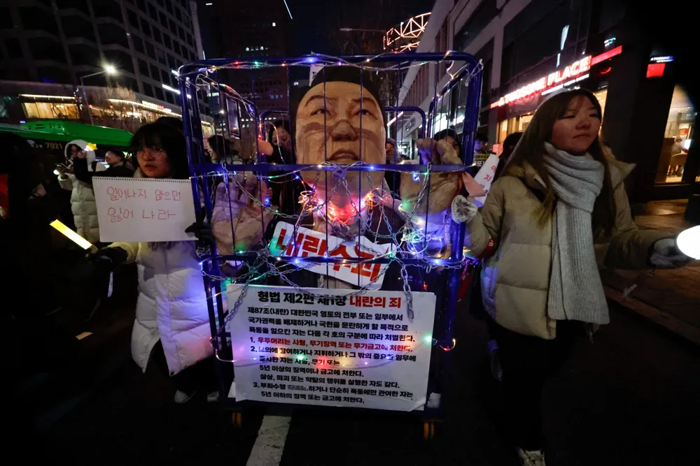 Yoon Suk-yeol Braces for Arrest as Supporters Rally Amid Martial Law Controversy