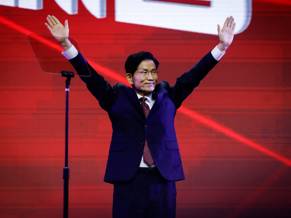 Kim Moon-soo nominated as presidential candidate by South Korea's conservative party