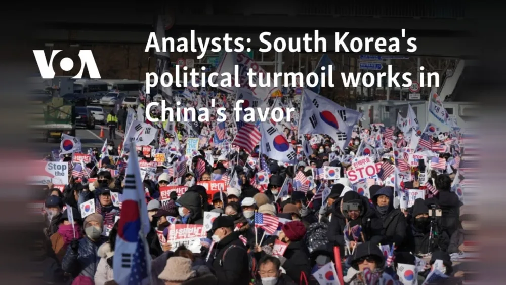 South Korea's Political Turmoil Provides Leverage for China, Analysts Say