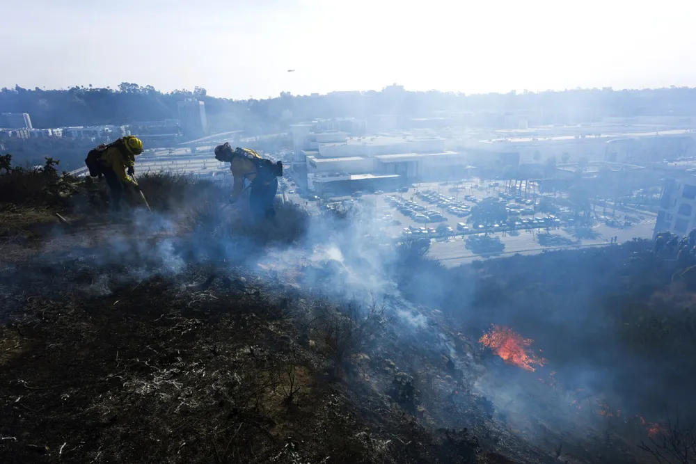 Southern California Faces New Wildfire Threat Amid Strong Winds and Upcoming Rain