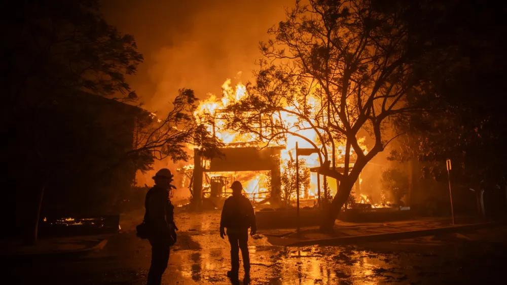 Southern California Wildfires Force Mass Evacuations and Destroy Homes